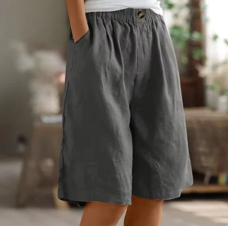 Women's Long Bermuda Shorts with Pockets