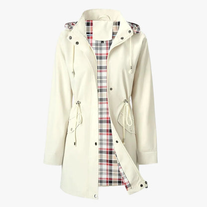 Women's Lightweight Long Jacket with Hood