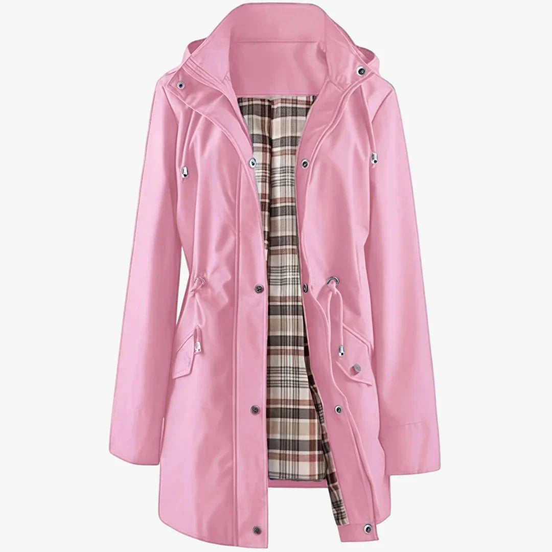 Women's Lightweight Long Jacket with Hood