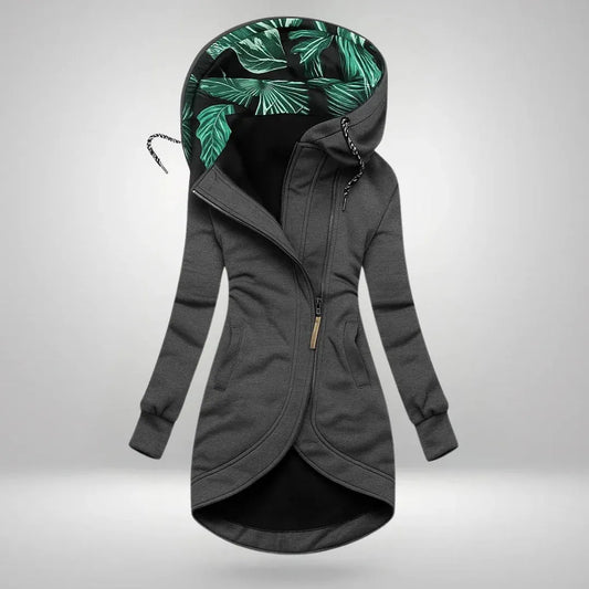 Women’s Long Lightweight Jacket with Hood