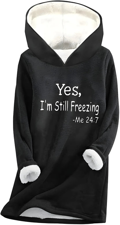 Women’s Soft Casual Hoodie with Long Sleeves