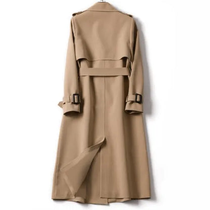 Women’s Vintage Lightweight Coat with Belted Waist
