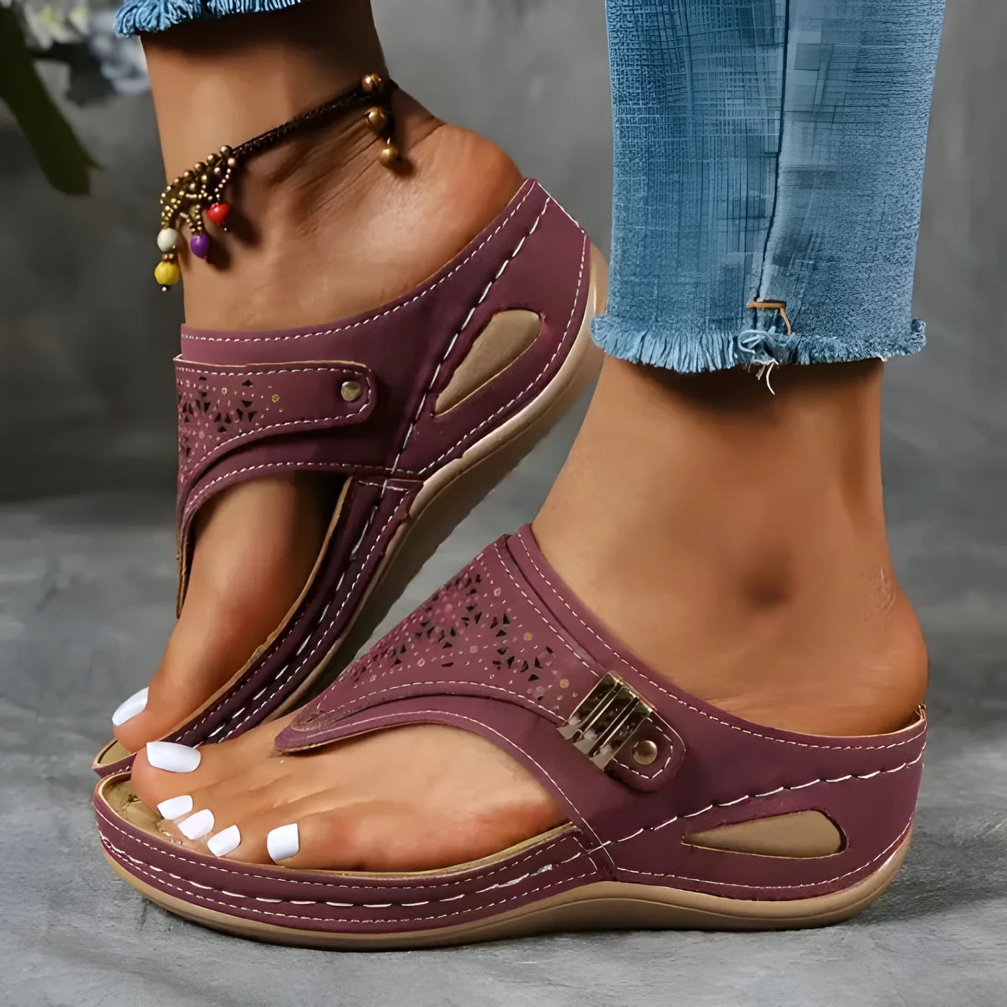 Women's Comfortable Sandals with Non Slip Sole